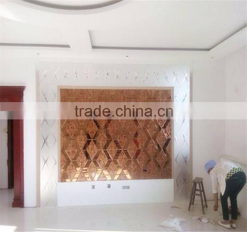 home wall decoration glass