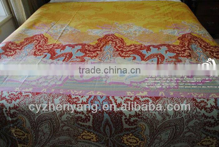 Satin Bedspread Bedsheet 100% Cotton