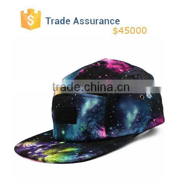 Custom Logo 5 Panel Hat 5 Panel Camp Cap Hat Galaxy 5 Panel Caps And Hats