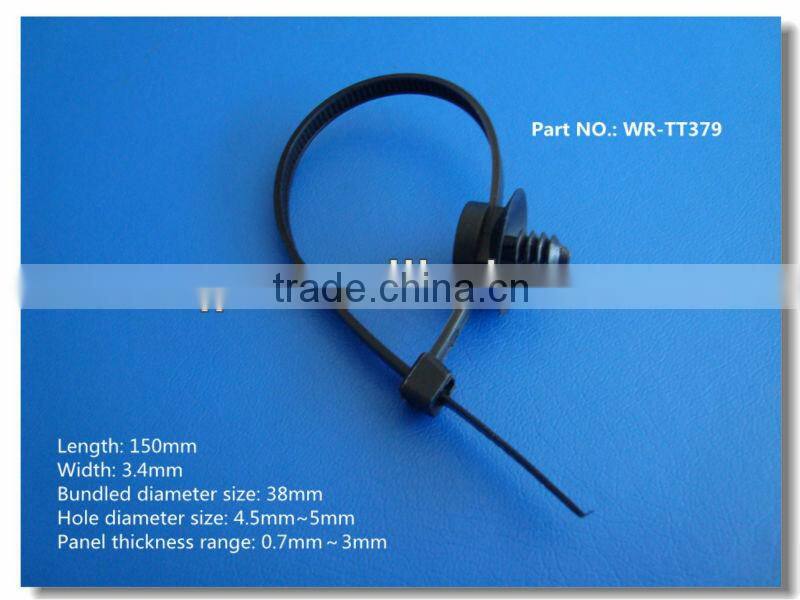 CE ROHS approved stainless steel band cable ties
