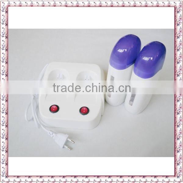 Depilatory Roll On Wax Heater Roller Waxing Warmer With Hot Cartridge Hair Removal