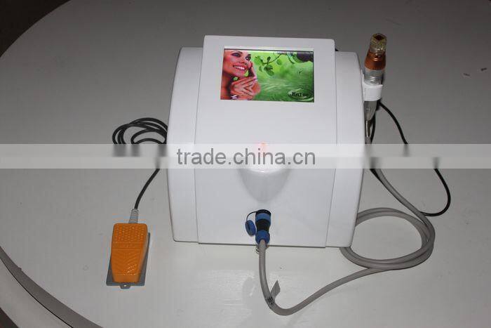 Fast cooling system! RF fractional micro needle machine with 0.25mm - 3mm adjustable needle