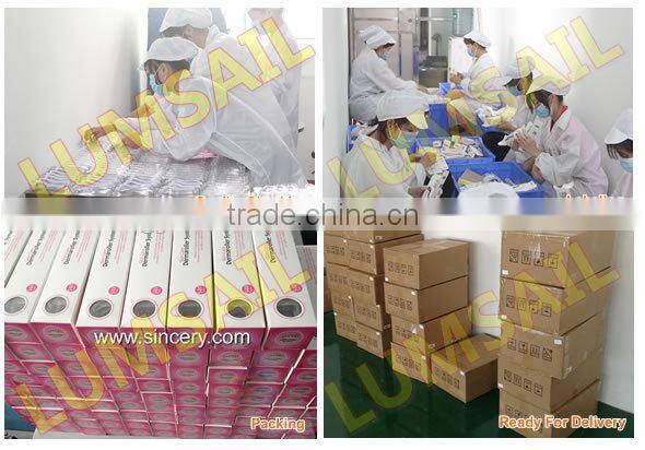 Disk needle therapy derma roller which you can buy from Lumsail