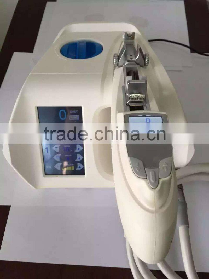 Hot water meso gun injection microneedle plastic injection machinery