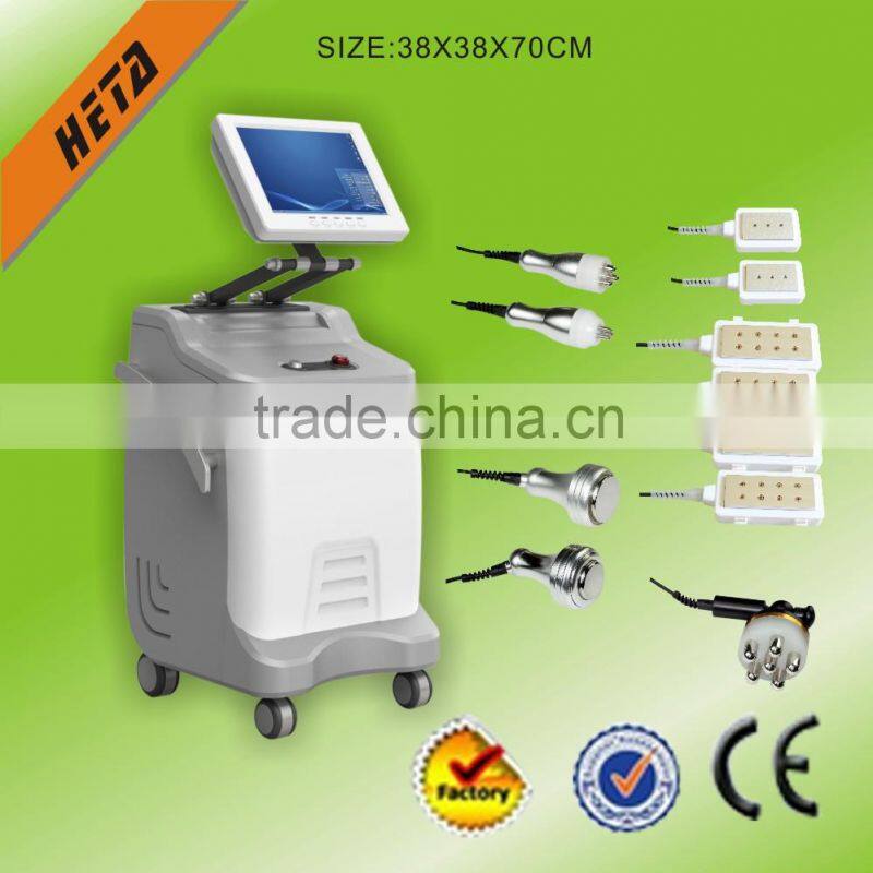 Guangzhou HETA Easy use Cavitation RF and Laser system Beauty Equipment