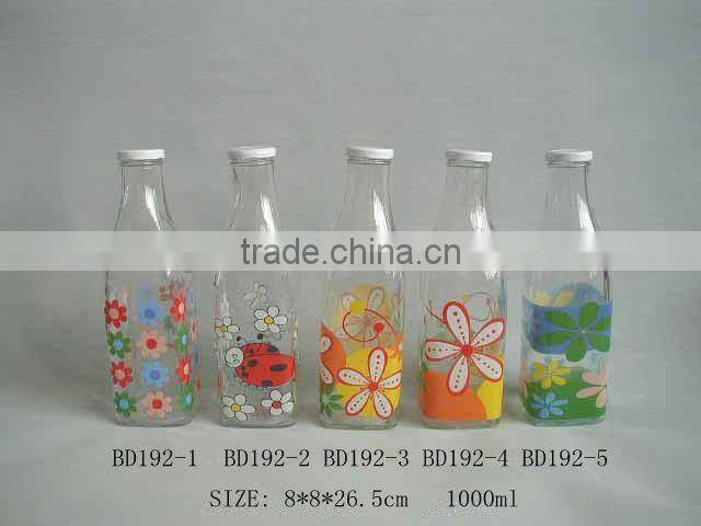 1000 ml glass bottle