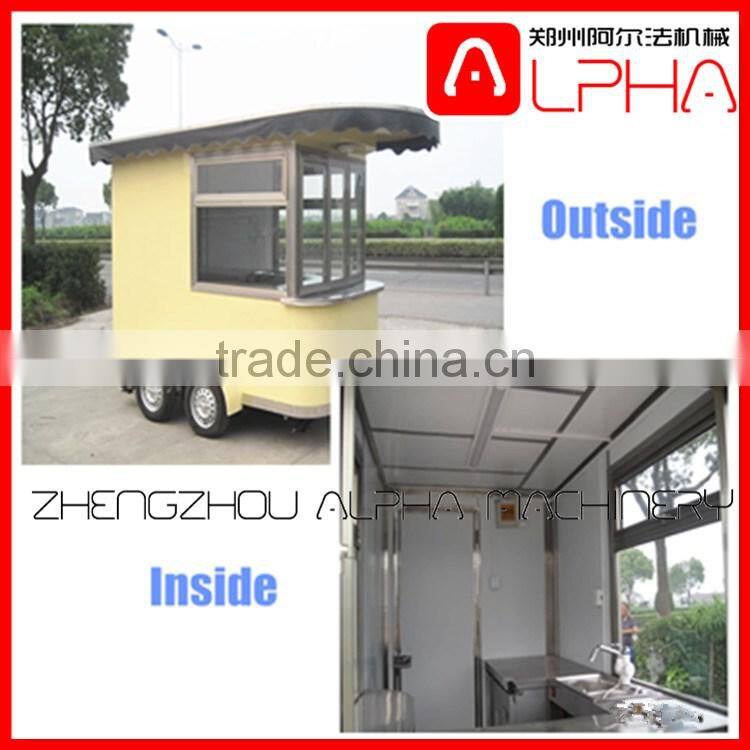 China Commercial Food Cart/Mobile Fast Food Truck