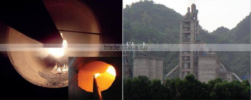 3.5m*52m rotary kiln used in the clinker production line