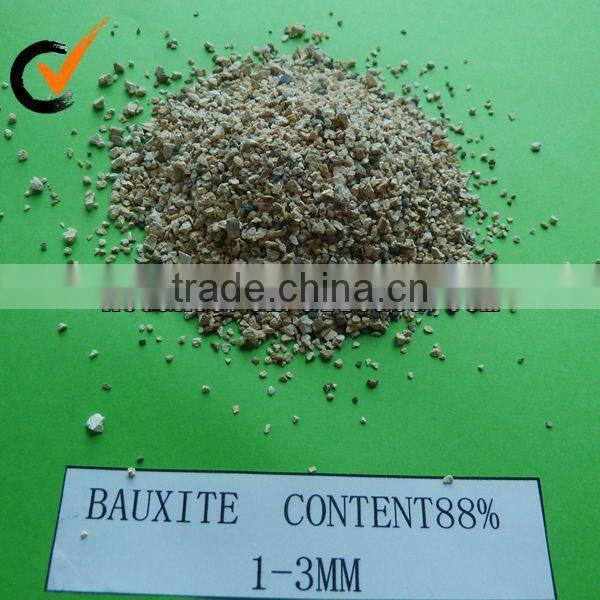 raw material High alumina calcined bauxite ore