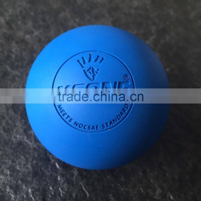 NCAA NOCSAE & SEI approved lacrosse ball lacrosse massage ball rubber ball
