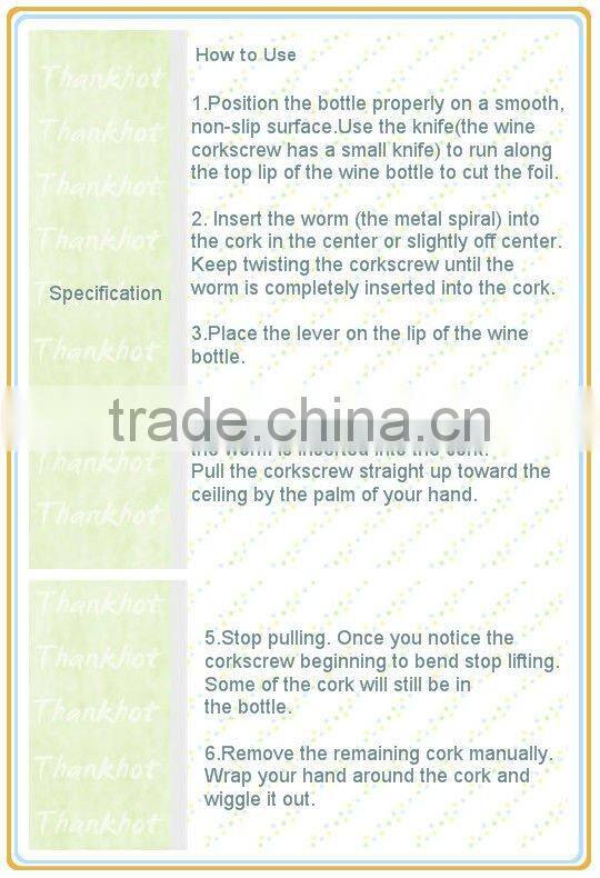 Wine Opener Tool Kit with 2 pieces