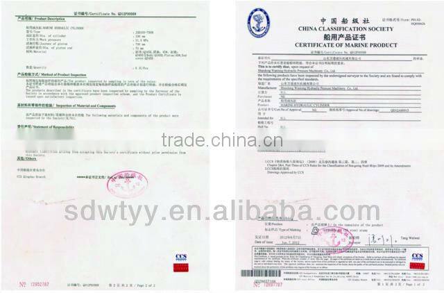 hydraulic cylinder 150 t made in china