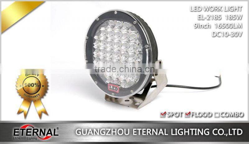 9.3in 225W LED driving light offroad headlight farm agriculture truck trailer high power headlight spot lamp
