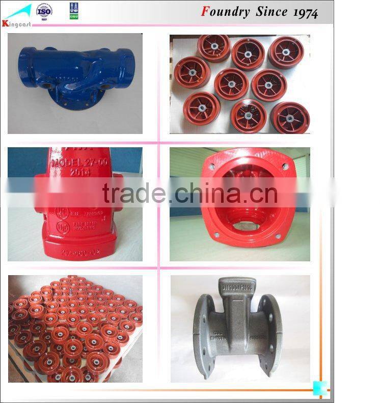 Custom best selling price high quality sand casting cast iron valve box