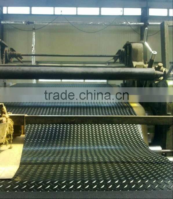 diamond rubber flooring/anti-slip rubber mats/diamond sheet/Diamond Tread Pattern rubber Flooring
