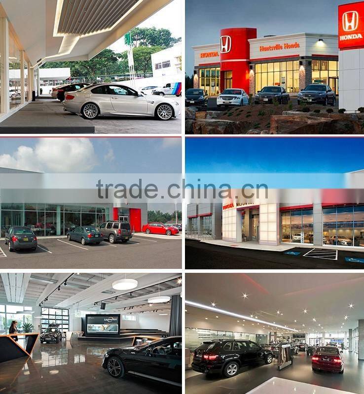 In UAE Structural Steel Pre Engineered 4S Car Exhibition Center for Sale