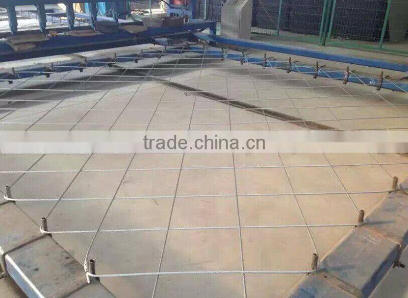 Fence netting for slope protection