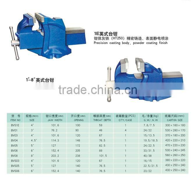 Brintish Type bench vise