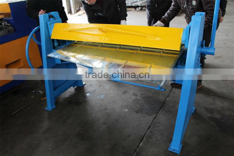 small bending machine, TDF duct manual folder for HVAC, hand press brake