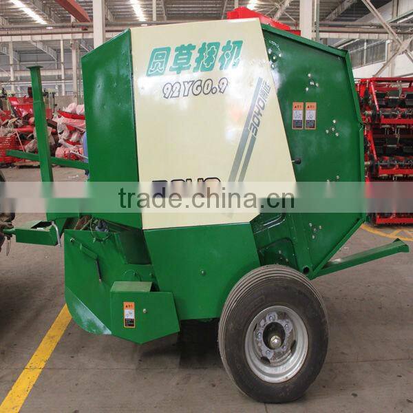 round hay baler
