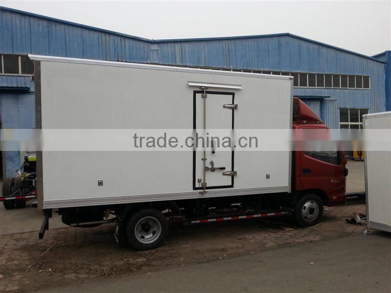 Hot selling milk transport truck body/refrigerated trailer/insulated truck body
