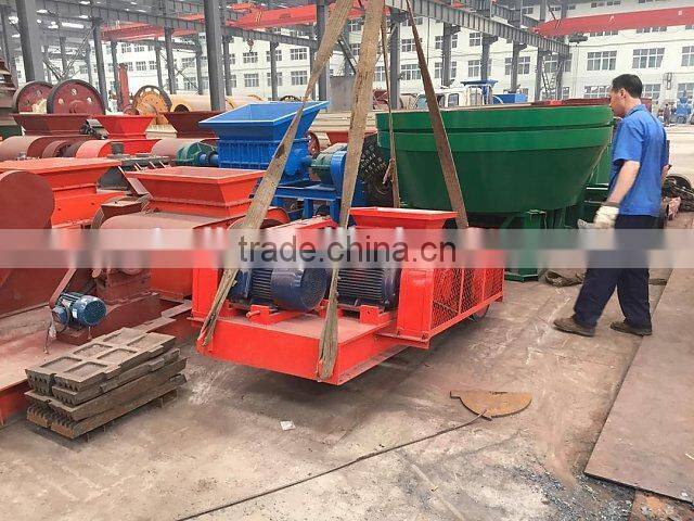 High crushing ratio double roller cruser