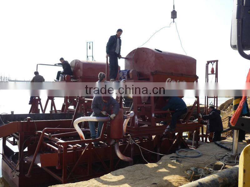 High capacity jig machine for gold