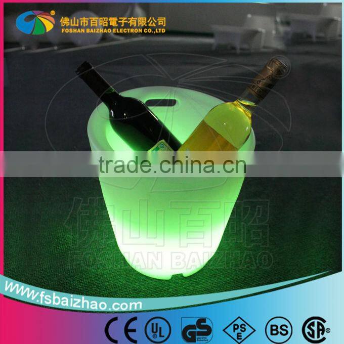 rechargeable led ice pail/Led wine bucket/ice bucket remote LED ice bucke LED lights