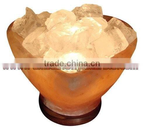 NATURAL COLOR Attractive Price New Type CRAFTED BOWLS SALT LAMPS