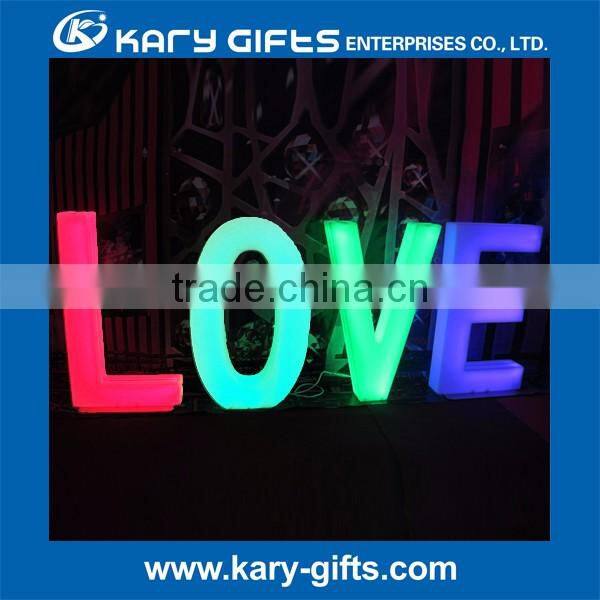 Remote Control Led number sign Digital numbers display with rechargeable batteries