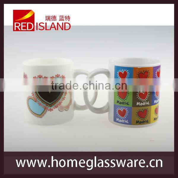 11oz promotion ceramic coffee mug with printing
