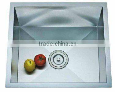 6648 Handmade single bowl kitchen sink