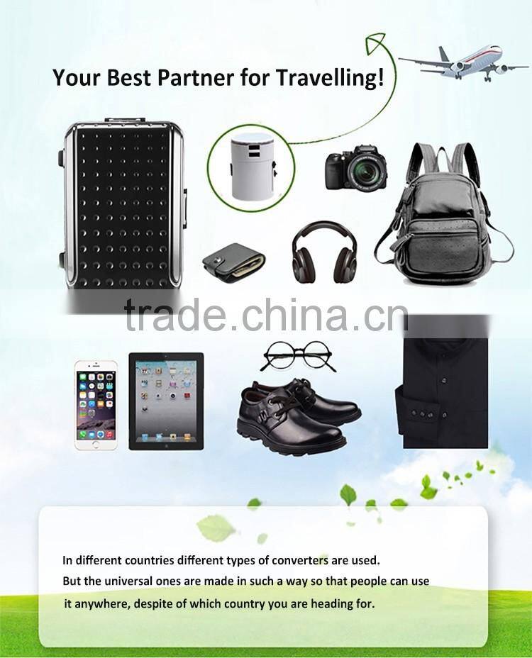 SYW-11 wedding door gift new idea multifunctional all in one USB travel adapter adaptor plugs