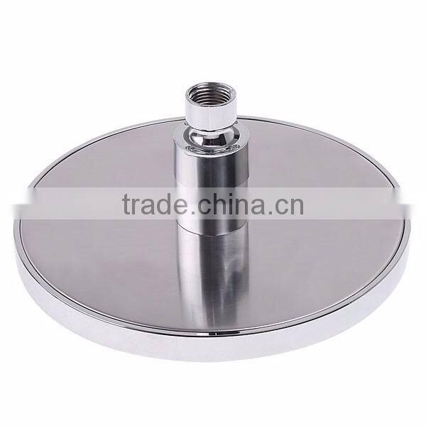 Temperature Sense LED Color Changing Electric Shower Head, Automatic Multiple Colors LED Ceiling Rainfall Shower Head