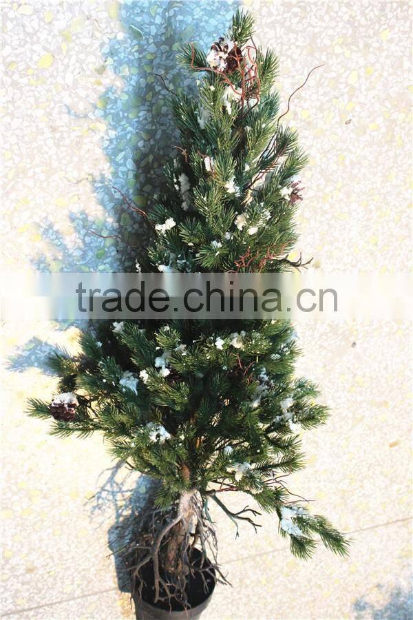 90cm -120cm indoor decoration Christmas festival supplies artificial snow needle pine tree