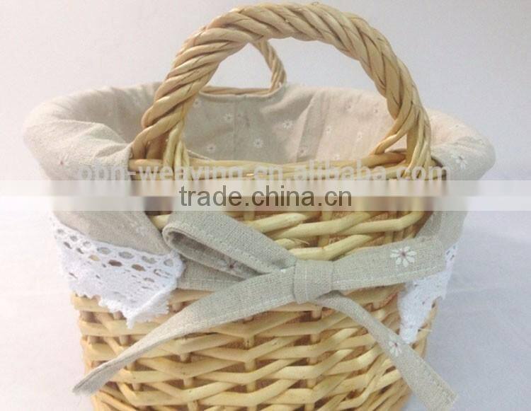 Excellent quality wholesale Cheap decorative colorful wicker woven baskets