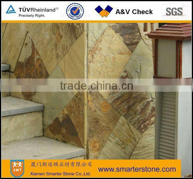 Yellow Slate,Wall paving tiles,Flooring