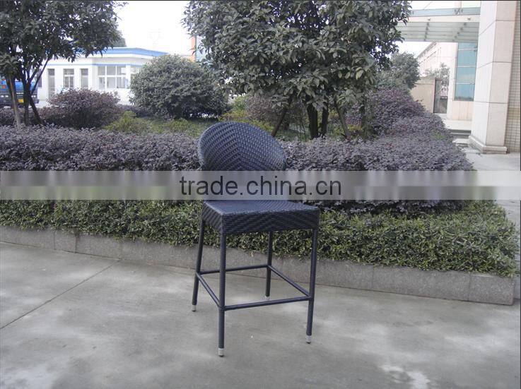 Club Pub Furniture Aluminium Rattan Bar Stool, Bar Stool Chair, Bar Stool High Chair