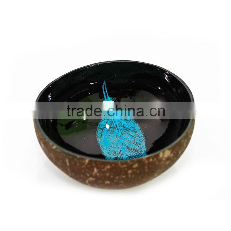 Hot selling wholesale 100% organic natural coconut bowls Vietnam