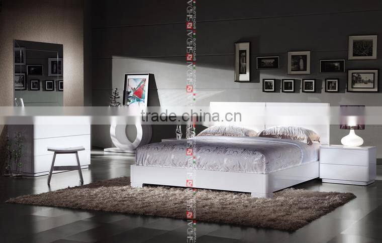 antique brass dresser drawer knobs / antique white dresser / carved wood dresser T-25