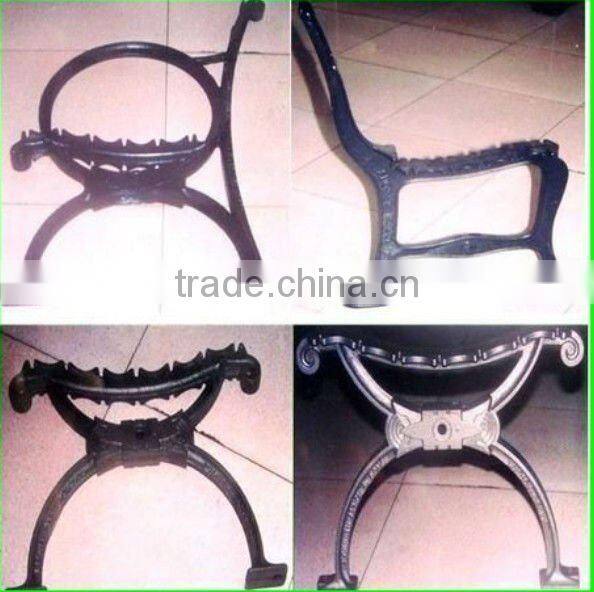 iron street bench legs,metal casting bench brackets,Iron casting legs for bench