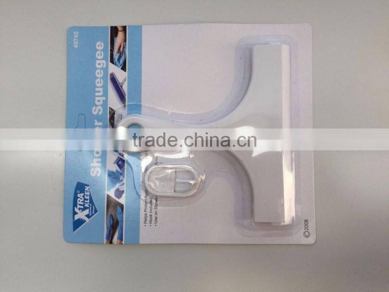 Prefab Bathroom Plastic Shower Squeegee