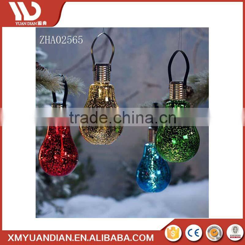 Promotional Outdoor Garden Solar Hanging Lamp Led Garden Light Bulb