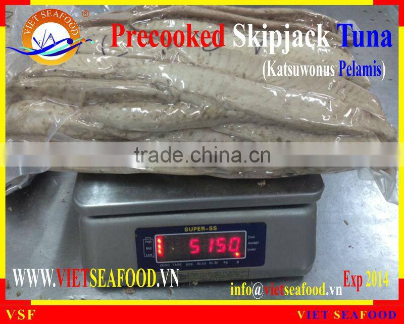 PRECOOKED SKIPJACK TUNA LOIN