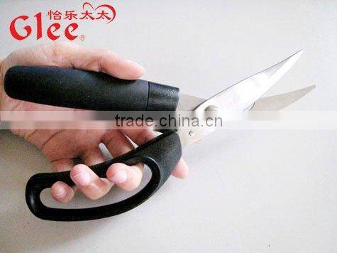Hot sale stainless steel fishing shears with soft grip rubber handle