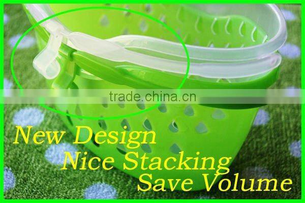 plastic laundry basket flexible plastic basket