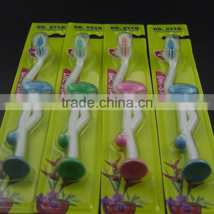 High quality Child new design best selling style small head soft nylon bristles toothbrush