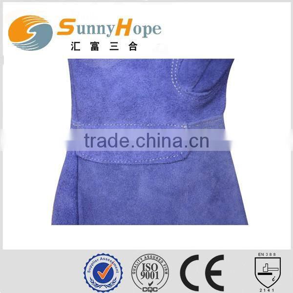 Good quality cheaper welding leather gloves working gloves