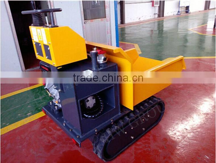 Factory Supply Cheap Price Garden Hydraulic Crawler Mini Dumper