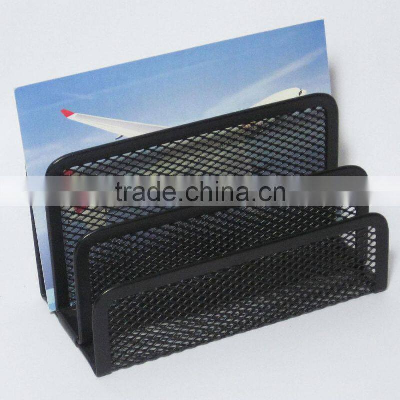 3 parts desk metal letter holder